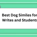 Best Dog Similes for Writes and Students