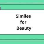 Similes for Beauty